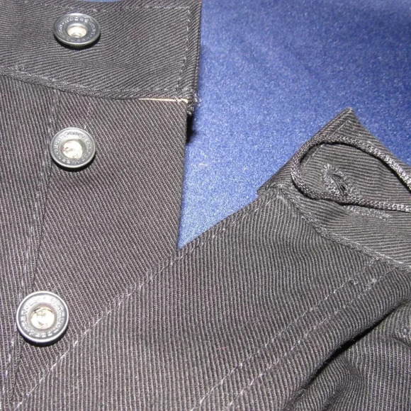 ROCAWEAR Baggy Fit Button Closure Black Jeans Size 34 - Picture 6 of 11